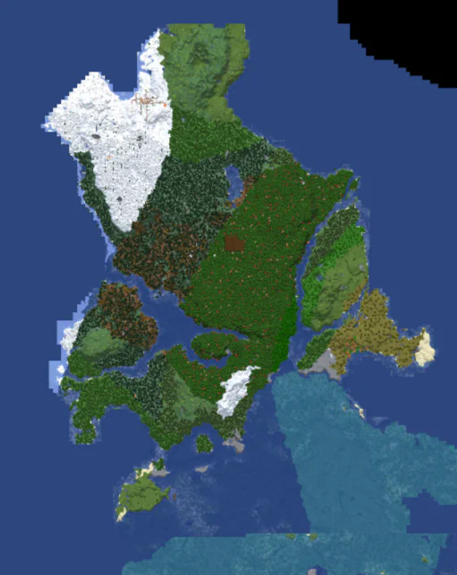 north