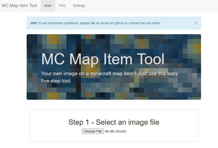MC Map ItemTool